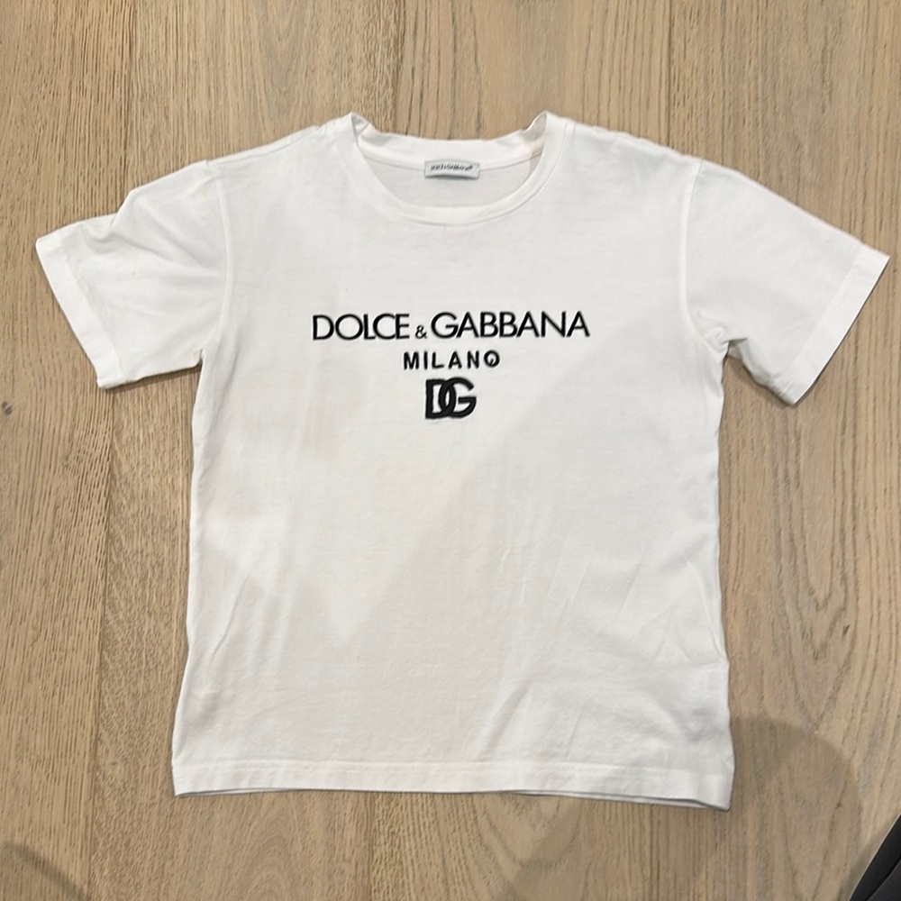 Dolce & Gabbana Classic White Tee